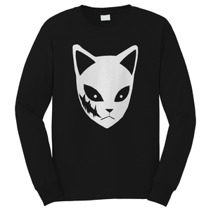 DEMON SLAYER KIMETSU NO YAIBA CORP MASK Long Sleeve T-Shirt DEMON SLAYER KIMETSU NO YAIBA CORP MASK Long Sleeve T-Shirt