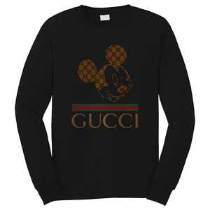 DISNEY MICKEY MOUSE GUCCI Long Sleeve T-Shirt DISNEY MICKEY MOUSE GUCCI Long Sleeve T-Shirt