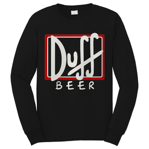 DUFF BEER DADDY THE SIMPSONS Long Sleeve T-Shirt DUFF BEER DADDY THE SIMPSONS Long Sleeve T-Shirt