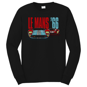 FORD V FERRARI LE MANS 66 2 Long Sleeve T-Shirt FORD V FERRARI LE MANS 66 2 Long Sleeve T-Shirt