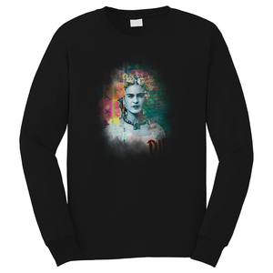 FRIDA KAHLO COLOR SPLASH Long Sleeve T-Shirt