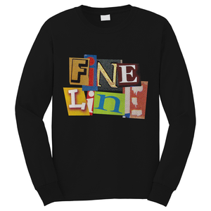 HARRY STYLES FINE LINE TYPOGRAPHY Long Sleeve T-Shirt HARRY STYLES FINE LINE TYPOGRAPHY Long Sleeve T-Shirt