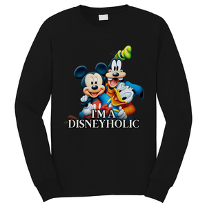 I AM A DISNEYHOLIC Long Sleeve T-Shirt I AM A DISNEYHOLIC Long Sleeve T-Shirt