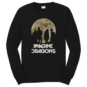 IMAGINE DRAGONS SILHOUETTE Long Sleeve T-Shirt IMAGINE DRAGONS SILHOUETTE Long Sleeve T-Shirt