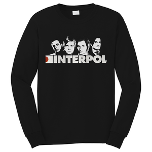 INTERPOL ROCK BAND Long Sleeve T-Shirt INTERPOL ROCK BAND Long Sleeve T-Shirt