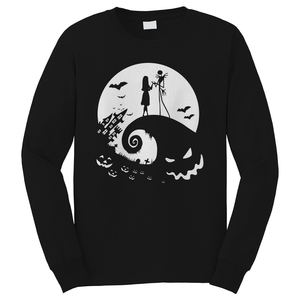 JACK SKELLINGTON NIGHTMARE BEFORE CHRISTMAS 2 Long Sleeve T-Shirt