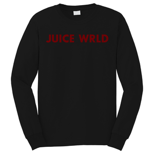 JUICE WRLD RAPPER LOGO Long Sleeve T-Shirt JUICE WRLD RAPPER LOGO Long Sleeve T-Shirt