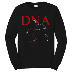 KENDRICK LAMAR DNA SONG Long Sleeve T-Shirt KENDRICK LAMAR DNA SONG Long Sleeve T-Shirt