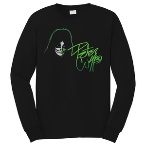 KISS ROCK BAND PETER CRISS Long Sleeve T-Shirt KISS ROCK BAND PETER CRISS Long Sleeve T-Shirt