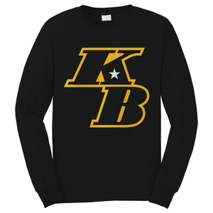 KOBE BRYANT BLACK MAMBA LOGO Long Sleeve T-Shirt KOBE BRYANT BLACK MAMBA LOGO Long Sleeve T-Shirt