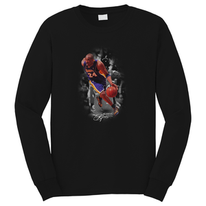 KOBE BRYANT LOS ANGELES LAKERS Long Sleeve T-Shirt KOBE BRYANT LOS ANGELES LAKERS Long Sleeve T-Shirt