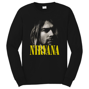 KURT COBAIN NIRVANA ROCK BAND 2 Long Sleeve T-Shirt KURT COBAIN NIRVANA ROCK BAND 2 Long Sleeve T-Shirt