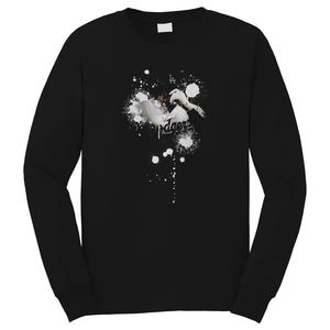 LA LOS ANGELES DODGERS COLOR SPLASHED Long Sleeve T-Shirt LA LOS ANGELES DODGERS COLOR SPLASHED Long Sleeve T-Shirt