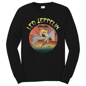LED ZEPPELIN ROCK ANGEL Long Sleeve T-Shirt LED ZEPPELIN ROCK ANGEL Long Sleeve T-Shirt