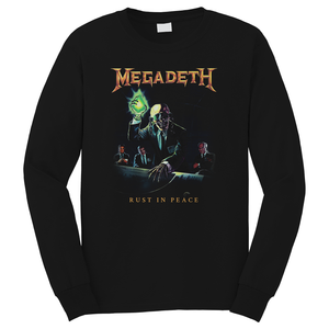 MEGADETH RUST IN PEACE 2 Long Sleeve T-Shirt MEGADETH RUST IN PEACE 2 Long Sleeve T-Shirt