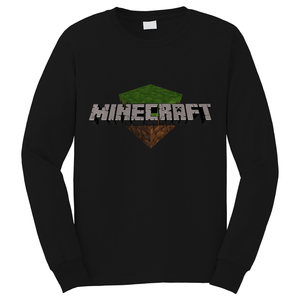 MINECRAFT VIDEO GAMES LOGO 2 Long Sleeve T-Shirt MINECRAFT VIDEO GAMES LOGO 2 Long Sleeve T-Shirt