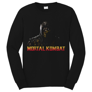 MORTAL KOMBAT SCORPION Long Sleeve T-Shirt MORTAL KOMBAT SCORPION Long Sleeve T-Shirt