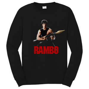 RAMBO FIRST BLOOD BAZOOKA Long Sleeve T-Shirt