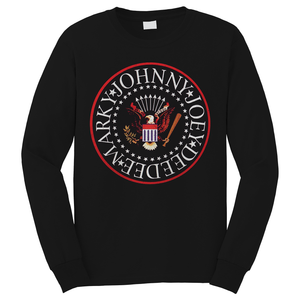RAMONES ROCK BAND LOGO 2 Long Sleeve T-Shirt RAMONES ROCK BAND LOGO 2 Long Sleeve T-Shirt