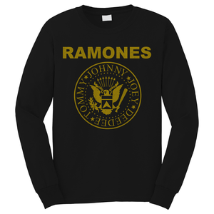 RAMONES ROCK BAND LOGO Long Sleeve T-Shirt RAMONES ROCK BAND LOGO Long Sleeve T-Shirt