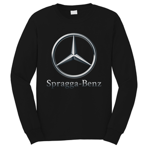 SPRAGGA BENZ MERCEDES BENZ PARODY Long Sleeve T-Shirt