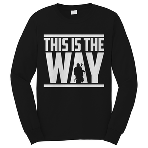 STAR WARS MANDALORIAN WAY Long Sleeve T-Shirt STAR WARS MANDALORIAN WAY Long Sleeve T-Shirt
