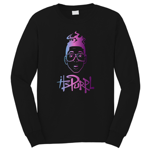STEVE PURPLE URKLE CANNABIS Long Sleeve T-Shirt STEVE PURPLE URKLE CANNABIS Long Sleeve T-Shirt