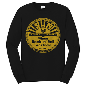SUN RECORDS COMPANY TENNESSE ROCKABILLY Long Sleeve T-Shirt