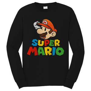 SUPER MARIO BROS ICON Long Sleeve T-Shirt