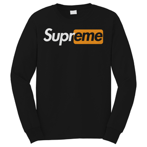 SUPREME X PORNHUB Long Sleeve T-Shirt