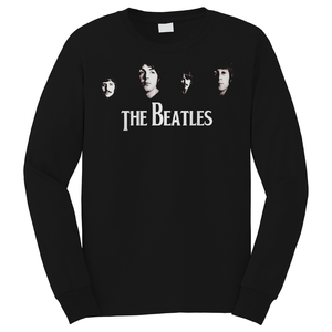 THE BEATLES BAND SILHOUETTE 2 Long Sleeve T-Shirt THE BEATLES BAND SILHOUETTE 2 Long Sleeve T-Shirt