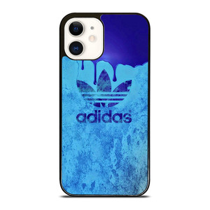 ADIDAS LOGO BLUE LIQUID iPhone 12 Case ADIDAS LOGO BLUE LIQUID iPhone 12 Case