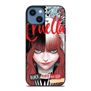CRUELLA DEVILLE YOUNG DISNEY CARTOON iPhone 14 Case