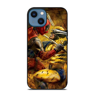 DEADPOOL VS WOLVERINE MARVEL iPhone 14 Case DEADPOOL VS WOLVERINE MARVEL iPhone 14 Case