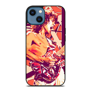EDDIE VAN HALEN POSTER iPhone 14 Case EDDIE VAN HALEN POSTER iPhone 14 Case