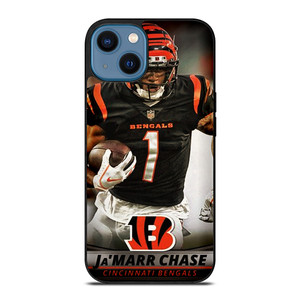JA'MARR CHASE CINCINNATI BENGALS iPhone 14 Case