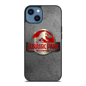 JURASSIC LOGO METAL iPhone 14 Case JURASSIC LOGO METAL iPhone 14 Case