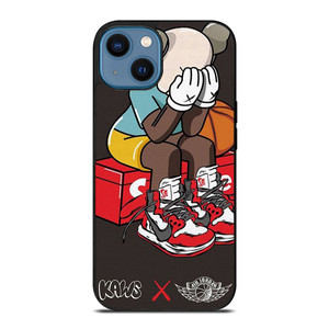 KAWS AIR JORDAN SUPREME iPhone 14 Case KAWS AIR JORDAN SUPREME iPhone 14 Case