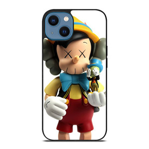 KAWS X PINNOCCHIO AND JIMINY iPhone 14 Case