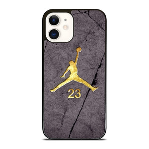 AIR JORDAN 23 GOLD WALL iPhone 12 Case