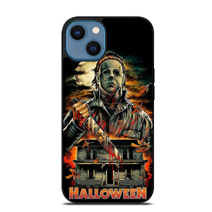 MICHAEL MYERS FACE HALLOWEEN HORROR CARTOON iPhone 14 Case MICHAEL MYERS FACE HALLOWEEN HORROR CARTOON iPhone 14 Case