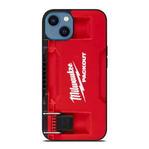 MILWAUKEE TOOLBOX LOGO PACKOUT iPhone 14 Case MILWAUKEE TOOLBOX LOGO PACKOUT iPhone 14 Case