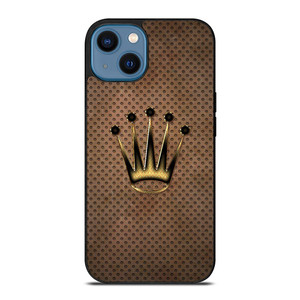 ROLEX LOGO GOLD iPhone 14 Case ROLEX LOGO GOLD iPhone 14 Case