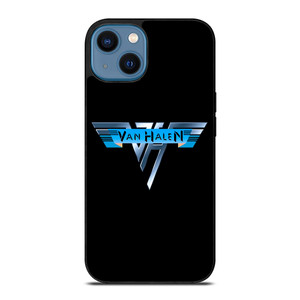 VAN HALLEN GUITAR LOGO EMBLEM iPhone 14 Case VAN HALLEN GUITAR LOGO EMBLEM iPhone 14 Case