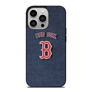 BOSTON RED SOX LOGO JEANS iPhone 14 Pro Case
