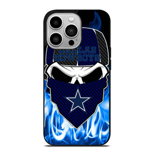 DALLAS COWBOYS SKULL BANDANA iPhone 14 Pro Case DALLAS COWBOYS SKULL BANDANA iPhone 14 Pro Case