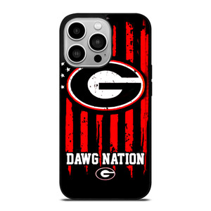 GEORGIA BULDOGS DAWG NATION iPhone 14 Pro Case