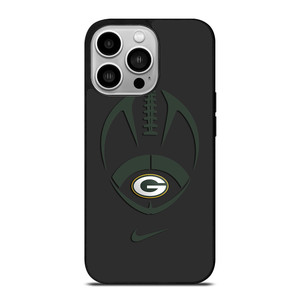 GREEN BAY PACKER LOGO FOOTBALL iPhone 14 Pro Case