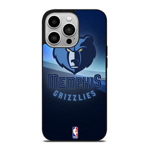 MEMPHIS GRIZZLIES NBA BASEBALL LOGO iPhone 14 Pro Case