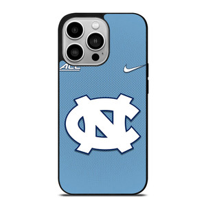 NORTH CAROLINA TAR HEELS FOOTBALL LOGO JERSEY iPhone 14 Pro Case